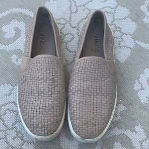 Vince woven slip ons
